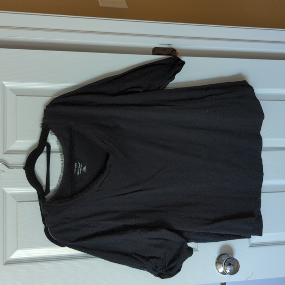 Lane Bryant cotton slub Tshirt